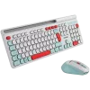 CANYON HSET-W5 EN Keyboard+Mouse AAA+AA Wireless White