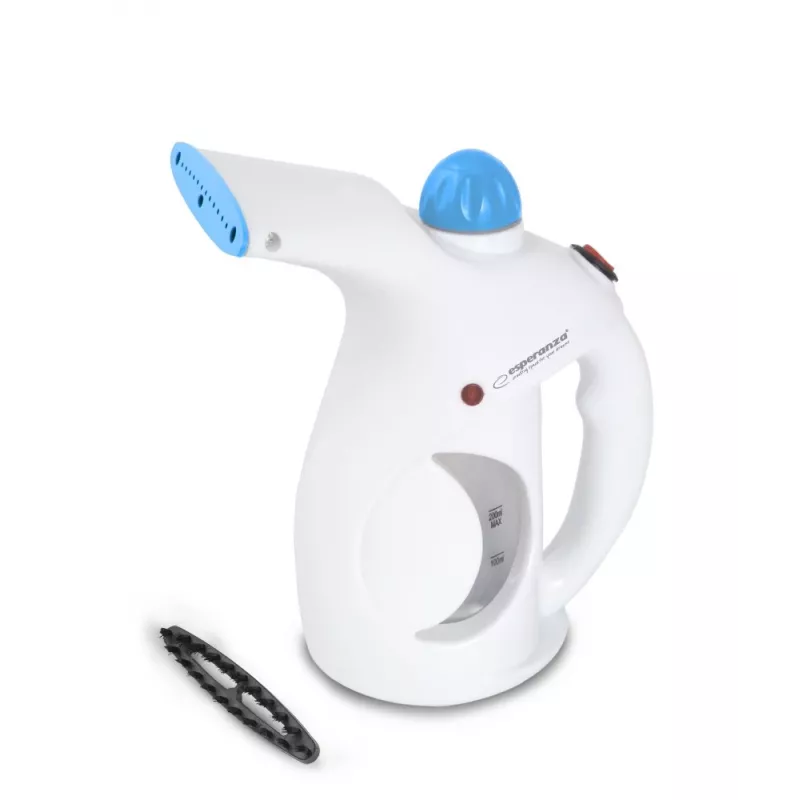 Handheld garment steamer ESPERANZA EHI006 — 800 W, 15 g/min steam, 0.2 L tank, 1.5 m cord, black