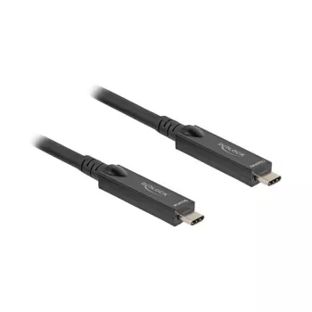DeLOCK USB cable USB 3.2 Gen 2 10m USB C Black 84257