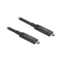 DeLOCK USB cable USB 3.2 Gen 2 10m USB C Black 84257