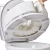 Soft raised toilet seat, 10 cm