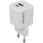 Canyon Charger CU20AC GaN 20W PD, 2-Port (USB-A/USB-C) WH retail (CNS-CUW20AC)