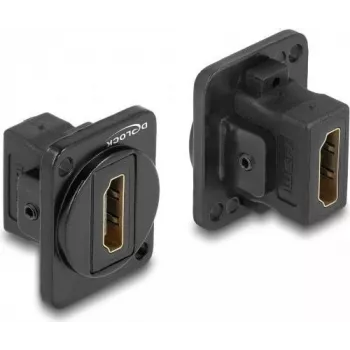 DeLOCK D-Type Module HDMI female to female 87810 Black