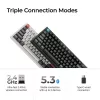 Mechanical 80% QWERTY keyboard Keychron Q3 Ultra 8K — Bluetooth & wired, RGB backlight, Black