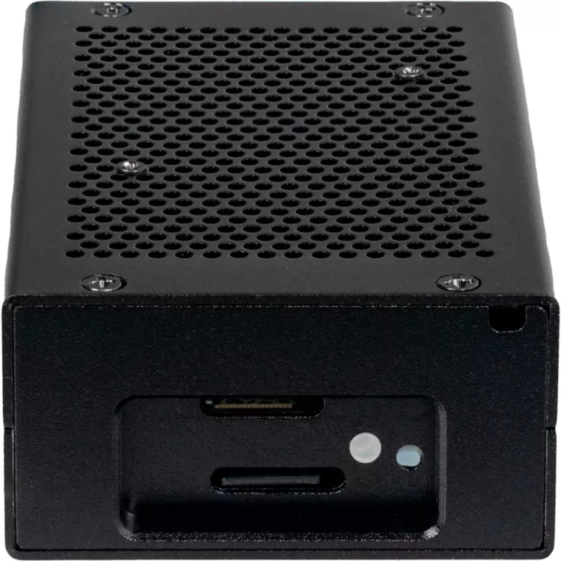 Joy-IT RB-AlucaseP5-01B SBC-Enclosure Raspberry Pi Aluminium Black (RB-AlucaseP5-01B)