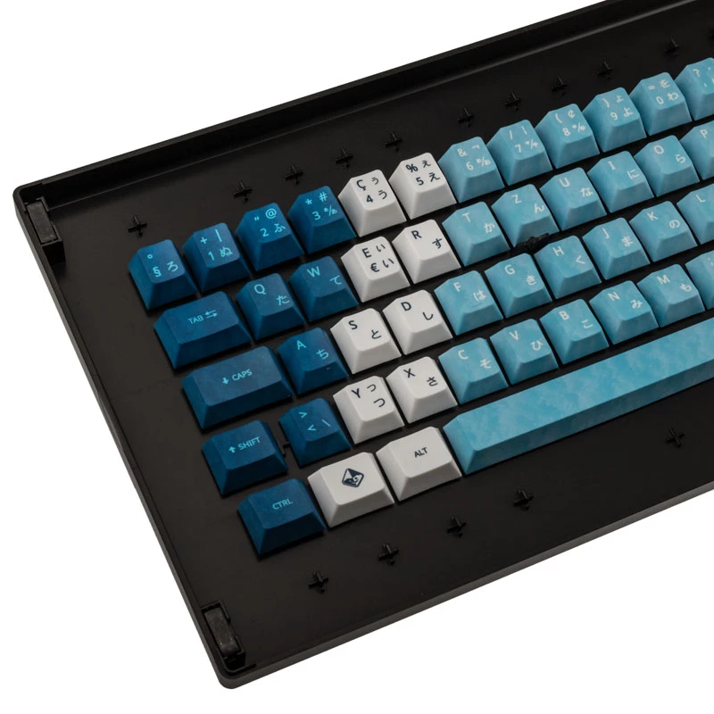 Keycap set Traitors YUKI ONNA (CH) — sculpted keycap kit for mechanical keyboards, Cherry profile