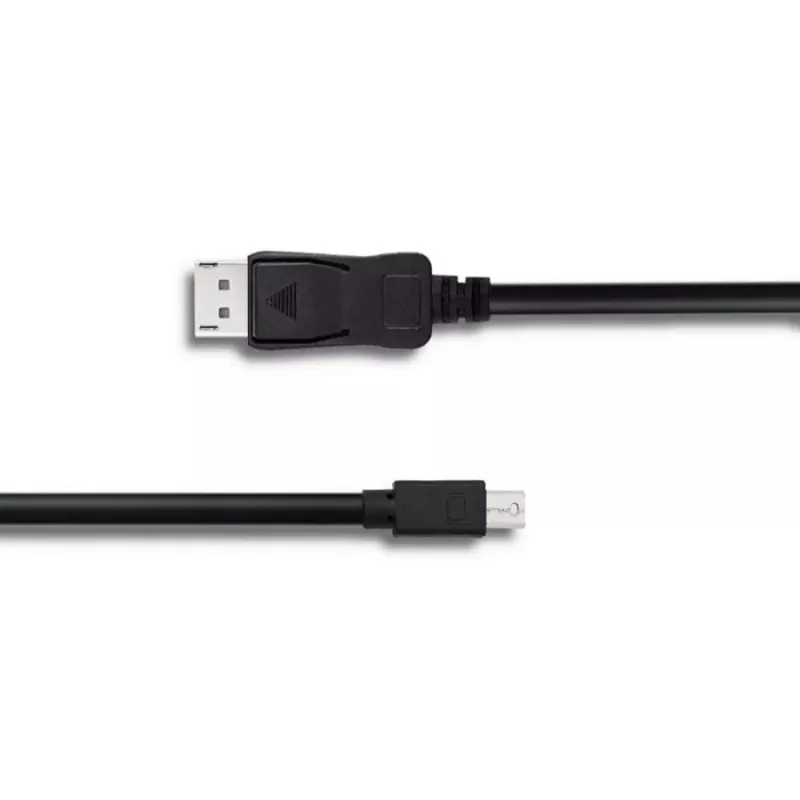 DisplayPort cable Qoltec 50434 1.8 m Mini DisplayPort Black