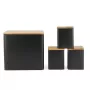 Bread Bin Set Salter BW129001EU7 Black 4-piece – storage containers for bread and baked goods