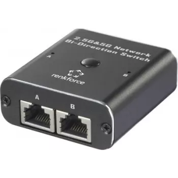 Renkforce RF-EW-700 Network Switch RJ45 2 Port 5 GBit/s USB-Power Supply (RF-6736628)