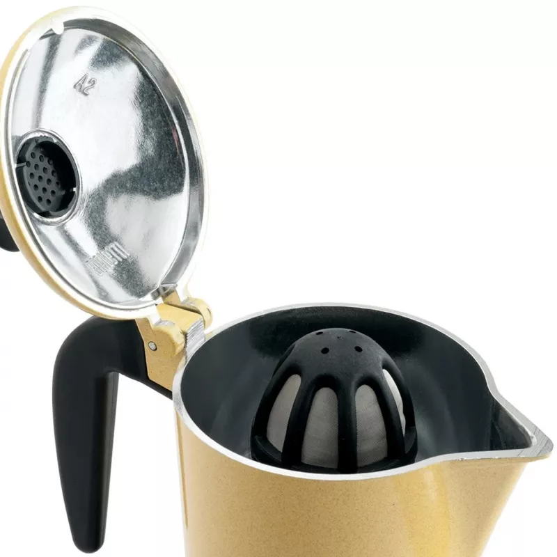 Moka pot Bialetti Orzo Express Black Yellow
