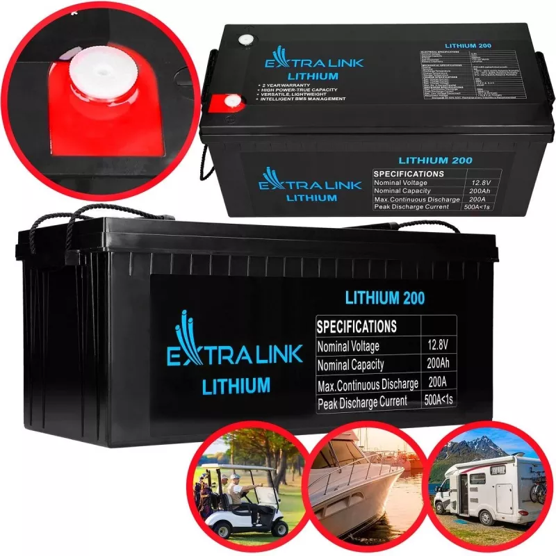 Extralink EX.30479 Industrial Rechargeable Battery Lithium Iron...