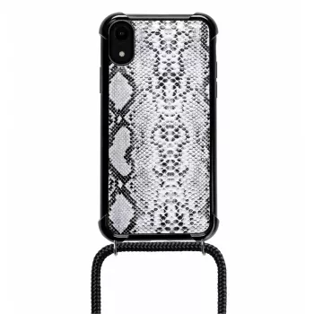 Cover Coros Snake iPhone XR 15.5 cm (6.1 inch) Black White