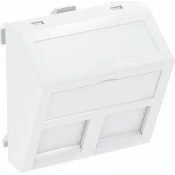 OBO Bettermann Data Technology Carrier DTS-2RM RW1 f. 2 Module Type RM pure white (6119298)
