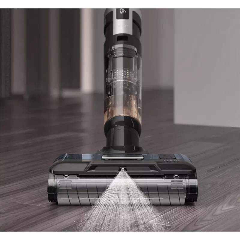 2-in-1 stick vacuum Jimmy HW9 — wet cleaning, battery 25.2V, 300W, bagless, LED display, black