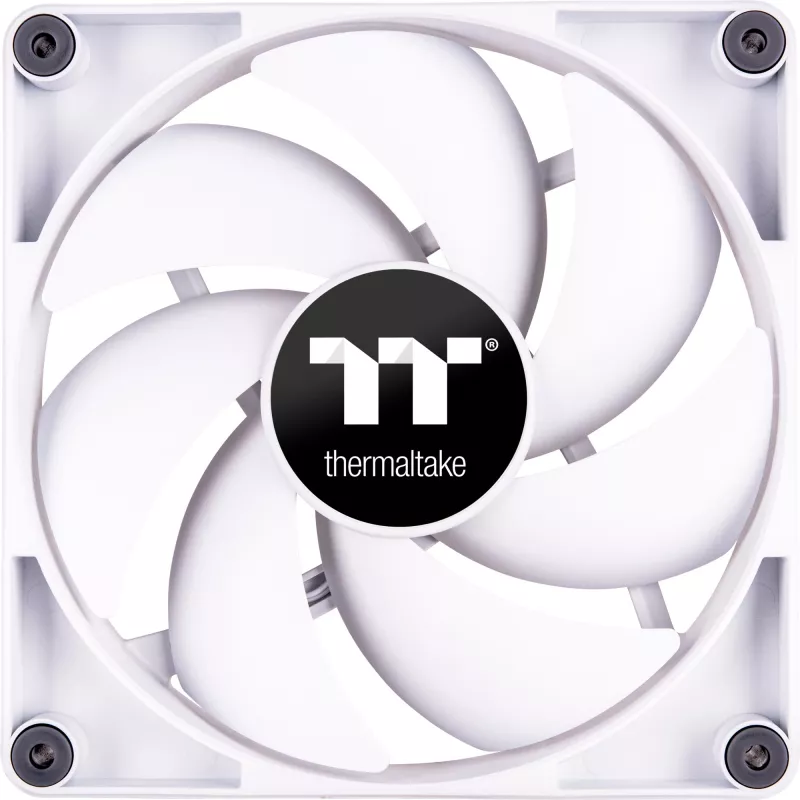 Thermaltake CT120 120mm Case Fans White 2-Pack