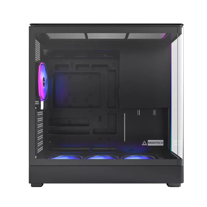 PC Case Montech KING 45 PRO Black — micro ATX / Mini-ITX, Midi Tower