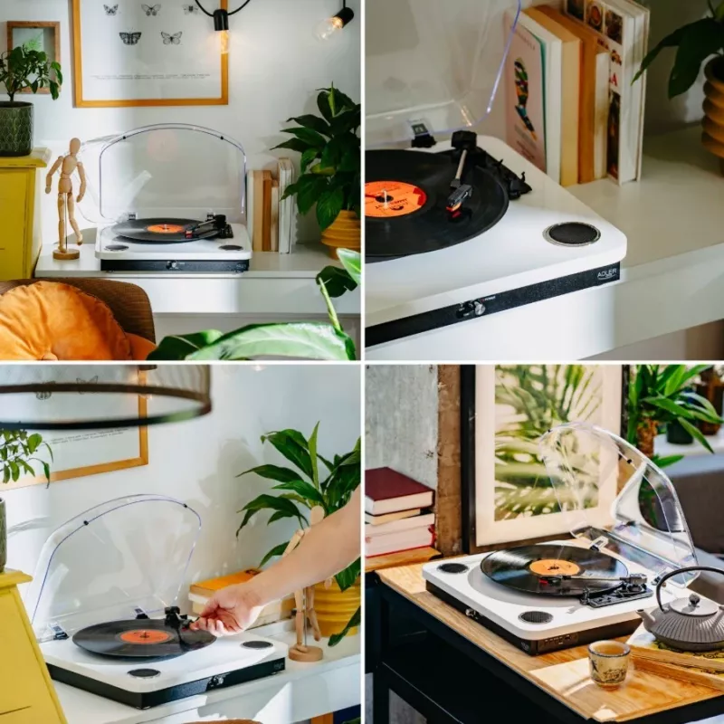 Turntable AD1914 White
