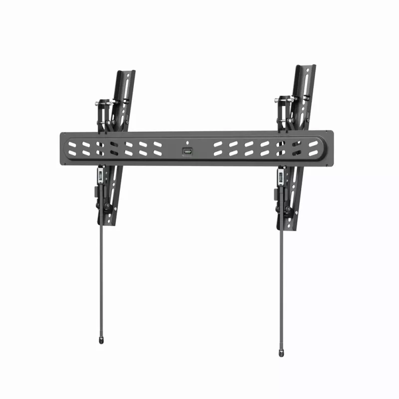 TV wall mount Gembird PRO series for 95 inch (2.41 m) screens, tilt 0–12°, max load 60 kg, VESA 200x200–800x400, black