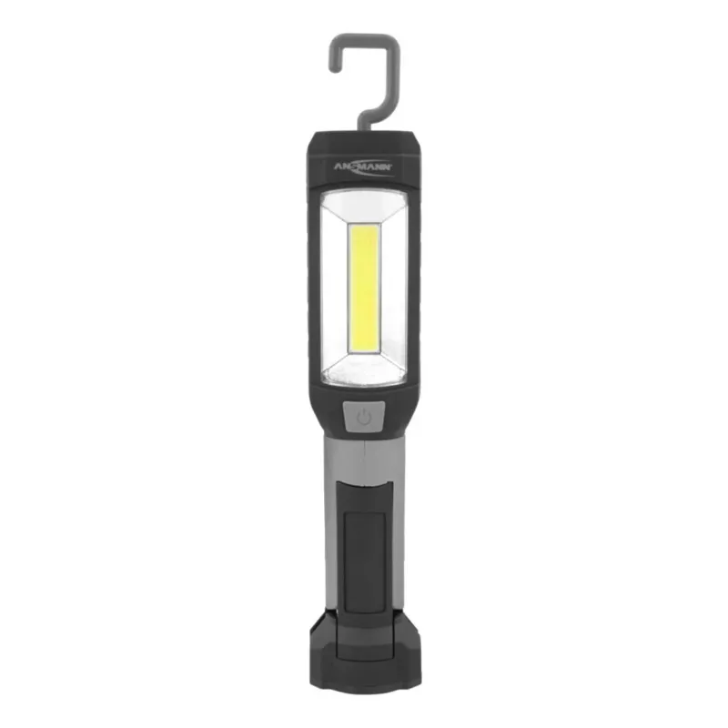 Ansmann WL230B, Flashlight, Black, Grey, IP20, COB LED, 2 lamps, 230 lm