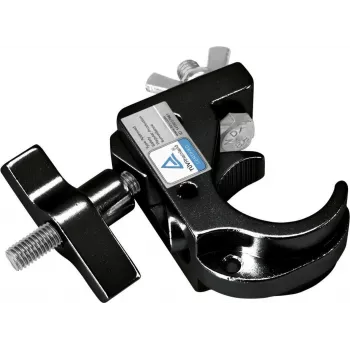 Theater hook EUROLITE TH35-75 Black Steel for rigging and suspension