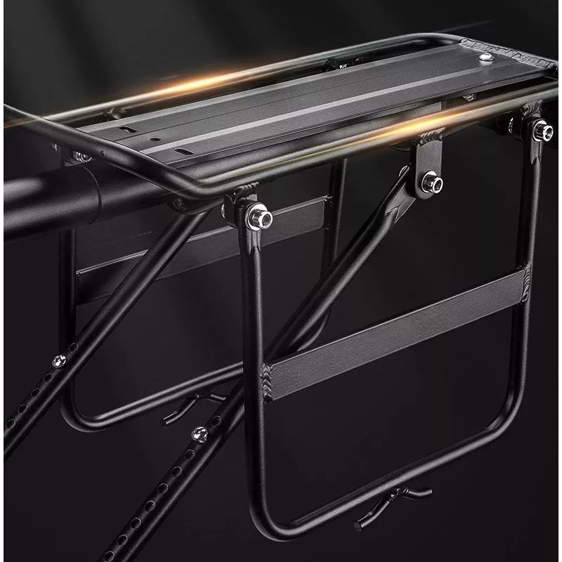 Rockbros 33210004001 black bike rack with shelf
