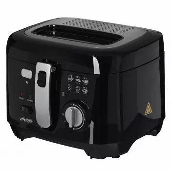 Deep fryer Mesko Home MS 4908 Single 2.5 L 1800 W Black Grey