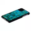 Protective smartphone case iKins for iPhone 11 Pro Max — Almond Blossom Black