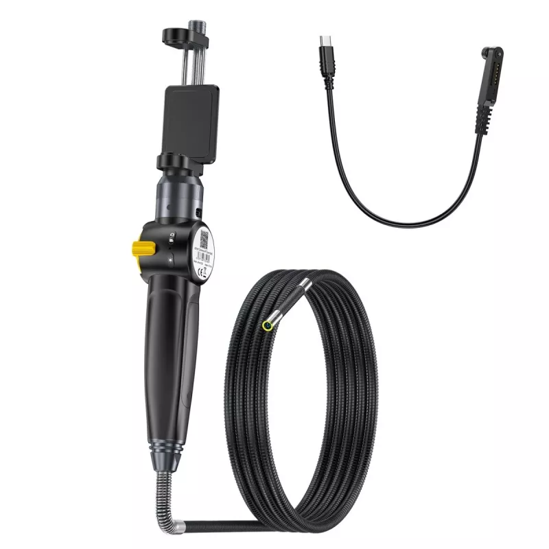 Endoscope UleFone EC03 1080P with waterproof flexible cable, model UF-EC03