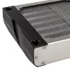 Radiator block Aqua-Computer 33701 — aluminium/copper/stainless steel, 160×140×40 mm, silver