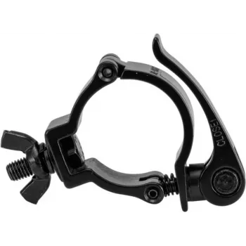 EUROLITE Clamp TPC-10QCB black for truss and fixtures, metal safety hook