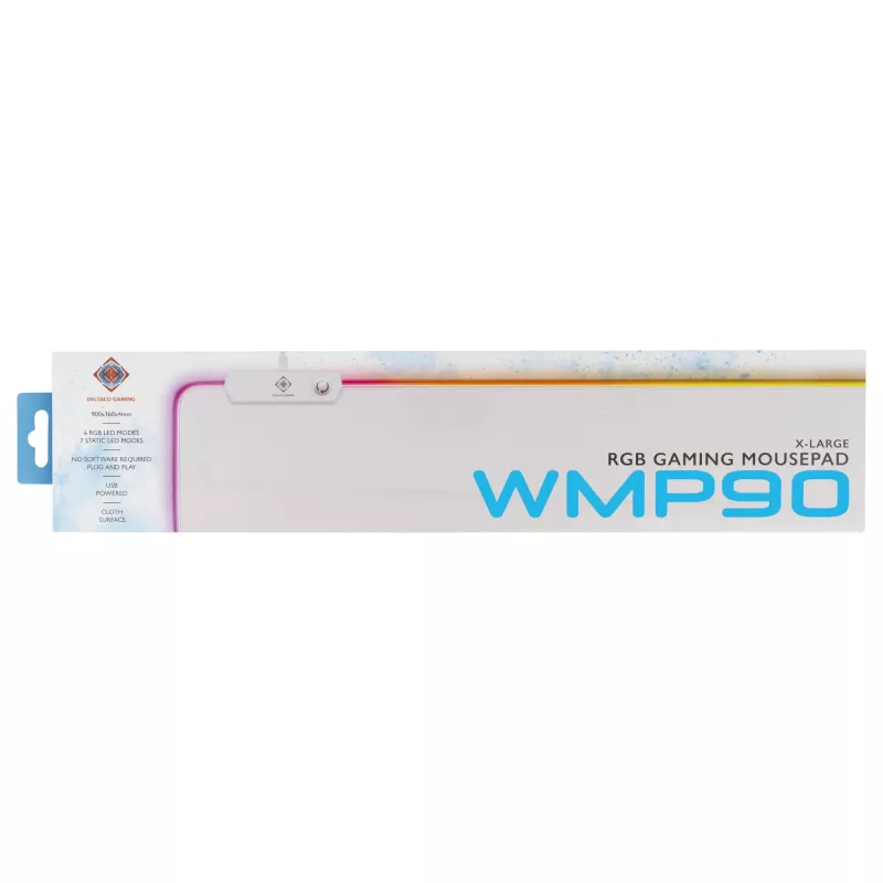Mouse pad Deltaco GAM-079-W