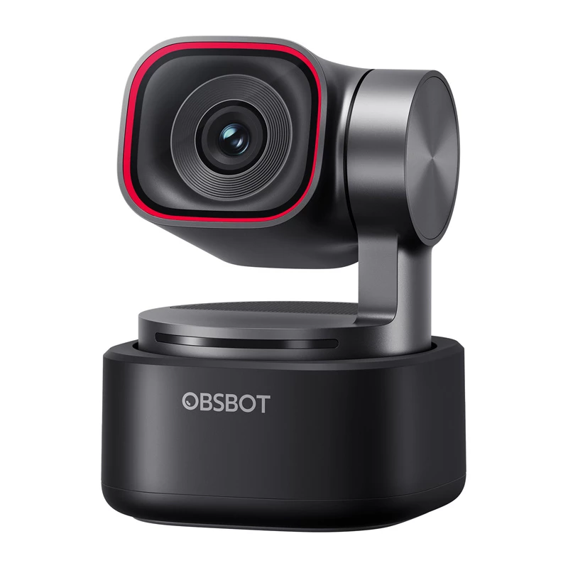Webcam Obsbot Tiny 3 PTZ 4K by Obsbot — compact 4K PTZ camera for streaming and conferencing