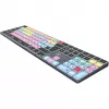 Keyboard LogicKeyboard LKB-PT-TM — Full-size (100%) Bluetooth QWERTZ German, Titanium Grey