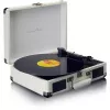 Belt-drive turntable Lenco TT-115CR cream — suitcase record player, USB recording, Bluetooth 5.0, 33/45/78 RPM