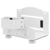 CPU holder MACLEAN MC-116W adjustable height and swivel design for under-desk mounting