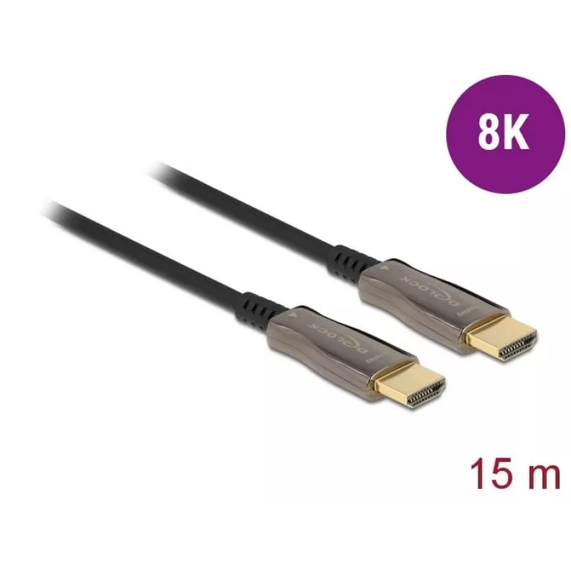 Active Optical Cable HDMI DeLOCK 84037 8K 60 Hz 15 m