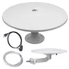 Outdoor antenna MACLEAN MCTV-947 active 32 dB with Type F connector for TV reception