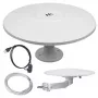 Outdoor antenna MACLEAN MCTV-947 active 32 dB with Type F connector for TV reception