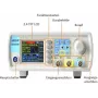 Joy-it JDS6600-LITE Funktionsgenerator mains-powered 15 MHz - 0.01 µHz 2-channel Triangle, Rectangle, Signal, Sinus, Lorentzkurve, arbitrary, Puls, Rauschen (JDS6600-LITE)