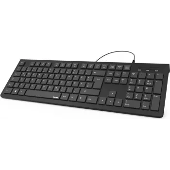 Hama KC-200 keyboard Home/Office USB QWERTY Ukrainian Black