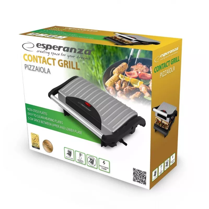 Esperanza Ekg005 electric Grill Pizzaiola Ekg005