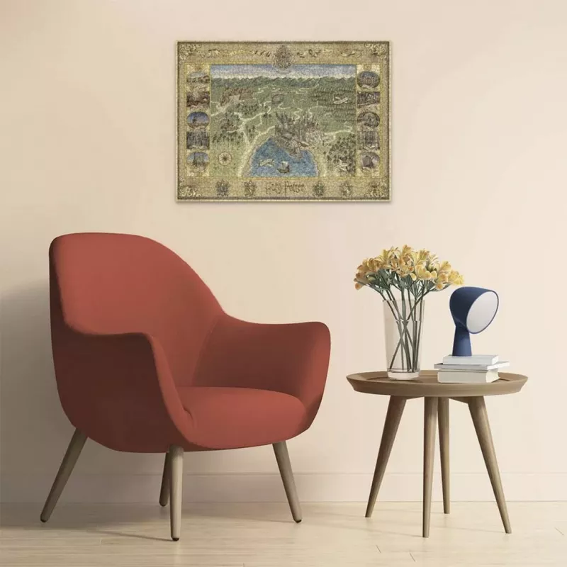 Jigsaw Puzzle Ravensburger Hogwarts Map 1500 pieces – Ravensburger 1500 pcs