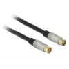Coaxial Cable RG-6/U DeLOCK 88946 2m IEC Black