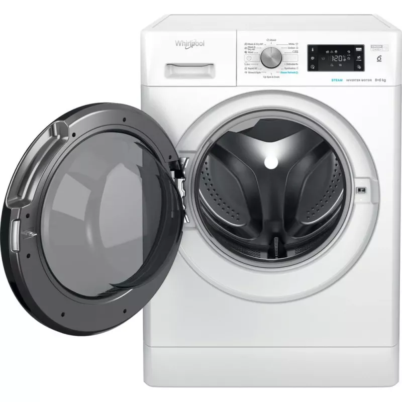 Whirlpool FFWDB864349BVEE Washer Dryer 8 kg / 6 kg 1400 RPM
