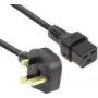 ACT Powercord UK male - C19 IEC Lock black 2 m PC1214 230V 16A