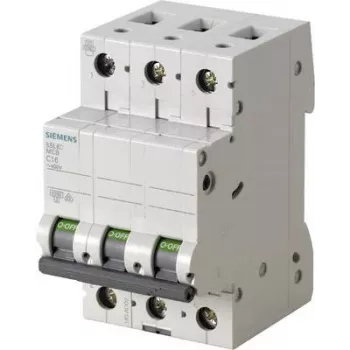 Siemens Miniature Circuit Breaker 400V 6kA 3pol. C 13A 5SL6313-7