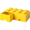 LEGO Drawer Brick 8 — yellow (model 40061732) storage drawer for bricks and small parts