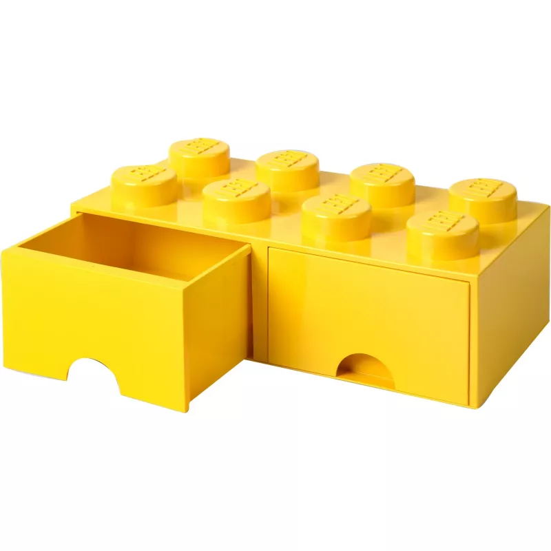 LEGO Drawer Brick 8 — yellow (model 40061732) storage drawer for bricks and small parts