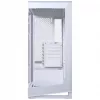 PHANTEKS NV-Series NV5 MK2 ATX-Enclosure, Tempered Glass, DRGB - Matte White + 3-Pack M25 Gen2 PWM D-RGB Fan Reverse Blade + 1x Normal Fan - 120mm