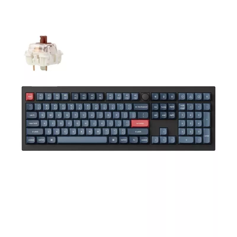 Keyboard Wrl V6 MAX/CARBON Black V6M-D3 Keychron